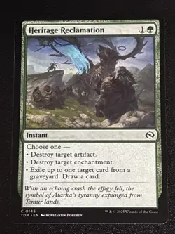 MTG Tarkir: Dragonstorm Heritage Reclamation 0145 NM - Image 1