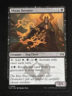 MTG Tarkir: Dragonstorm Abzan Devotee 0068 NM - Image 1