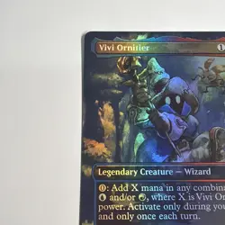 MTG Magic: The Gathering Final Fantasy Vivi Ornitier (Borderless) Foil 0321 FIN - Image 2