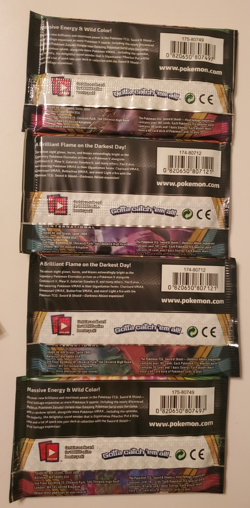 4 Pokemon Vivid Voltage Booster Packs - 10 Cards / Pack - Random Art - SEALED4 - Image 2