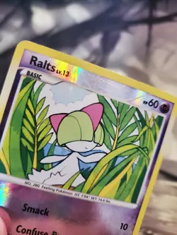 Pokemon - Ralts 102/132 Reverse Holo D&P Secret Wonders LP/MP - Image 2