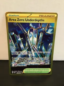 Area Zero Underdepths 174/142 Hyper Rare Full Art Pokemon Stellar Crown - Image 1