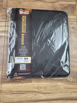 Fun Guys Premium 9-Pocket Toploader Binder Zip-Up Holds 252 Cards TCG Pokemon - Image 1