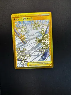 Pokemon Path to the Peak 213/189 Astral Radiance Secret Rare Holo Stadium - Image 1
