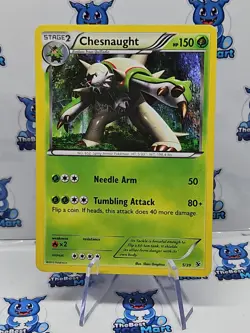 Chesnaught - 5/39 - Holo HP Pokemon XY Kalos Starter Sets - Image 1
