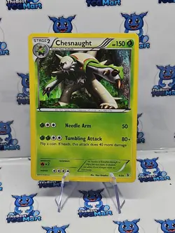 Chesnaught - 5/39 - Holo HP Pokemon XY Kalos Starter Sets - Image 2