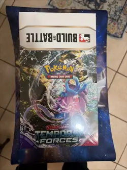 Pokemon TCG Scarlett & Violet Temporal Forces Build & Battle Display Sealed - Image 1