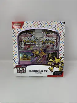 Pokemon TCG: Scarlet & Violet-151 Alakazam ex Collection Booster Box Rare New 820650855269 - Image 1