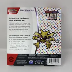 Pokemon TCG: Scarlet & Violet-151 Alakazam ex Collection Booster Box Rare New 820650855269 - Image 2