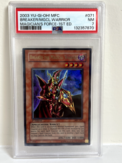 Breaker the Magical Warrior Yugioh MFC-071 1st Edition - PSA 7 - Image 1