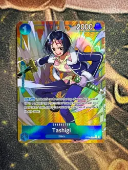 One Piece CCG Tashigi Alt Full Art Foil Op06 050 English - Image 1