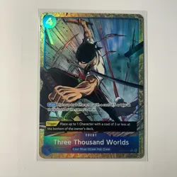 Three Thousand Worlds English OP03-057 R Alt Art One Piece TCG PRB-01 - Image 1