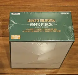 One Piece OP-12 Legacy of the Master Booster Box ENGLISH New! Factory Sealed! - Image 3