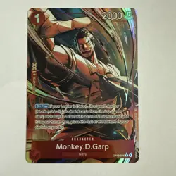 Monkey D. Garp (Alt Art) OP13-016 R Carrying on His Will - ONE PIECE TCG English - Image 1