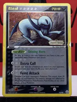 Absol 15/92 Legend Maker Reverse Holo Rare Stamped Pokemon TCG 2006 HP - Image 3