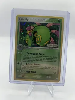 Cradily 3/92 EX Legend Maker Reverse Holo Stamped 2006 Pokemon TCG LP - Image 1