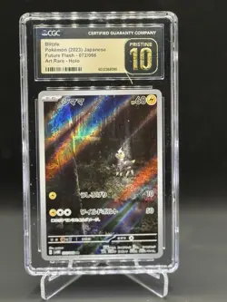 Blitzle Pokemon (2023) Japanese Future Flash 072/066 Art Rare Holo - Image 1
