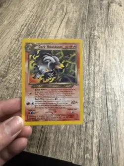 Pokemon Card - Dark Houndoom 1st Edition Neo Destiny 7/105 Holo Rare MP - Image 2