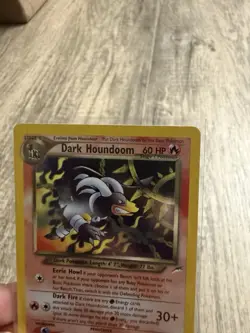 Pokemon Card - Dark Houndoom 1st Edition Neo Destiny 7/105 Holo Rare MP - Image 4