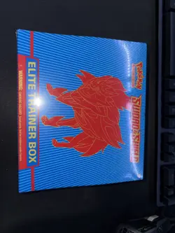 Pokemon Sword and Shield Base Set ETB Elite Trainer Box - Factory Sealed 820650104459 - Image 1