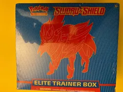Pokemon Sword and Shield Base Set ETB Elite Trainer Box - New factory Sealed ! 820650104459 - Image 1