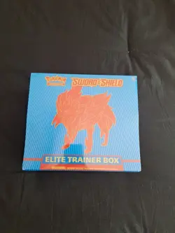 Pokemon Sword and Shield Base Set ETB Elite Trainer Box - Factory Sealed 820650104459 - Image 1