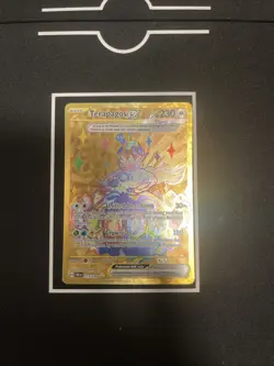 Pokemon TCG Terapagos EX 173/142 Stellar Crown Hyper Rare Gold Holo Card - Image 1