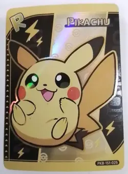 Chinese Pikachu Poke Baby Holo PKB-151-025 Anime Card - Image 1