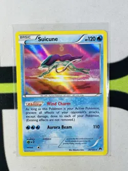 Suicune 30/122 XY Breakpoint Ultra Rare Holo Pokemon Card NM - Image 1