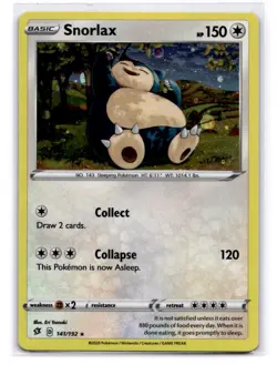 Snorlax - (Cosmos Holo) Promo Miscellaneous Cards & Products 141/192 LP-NM - Image 1