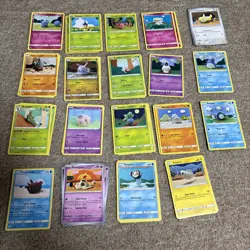 Asako Ito Lot Of 19 Crocheted Yarn Art Cards English Pokemon TCG LP - Image 1