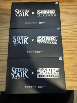 MtG Secret Lair x Super Sonic : Complete Set FOIL Bundle **IN HAND** Sealed - Image 1