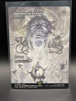 MTG - Darkness of Eternity - SHOWCASE - (Dark Ritual) - FCA #8 - Rare - NM - Image 1