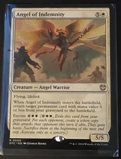 Angel of Indemnity (Extended Art) Commander: Outlaws of Thunder Junction Regular - Image 1