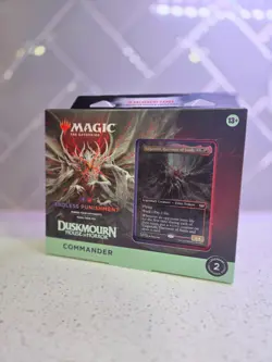 Magic The Gathering: Duskmourn Endless Punishment Commander Deck - New Sealed - Image 1