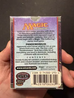 MTG Apocalypse Pandemonium Theme Deck - New, Sealed, Ships Fast - Image 3