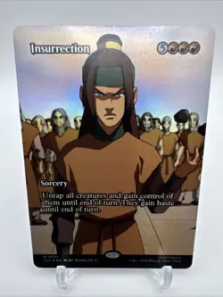 Insurrection (Borderless) (Foil) MTG Avatar: The Last Airbender - NM - Image 1