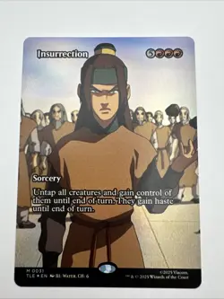 Insurrection (Borderless) (Foil) MTG Avatar: The Last Airbender - NM - Image 3