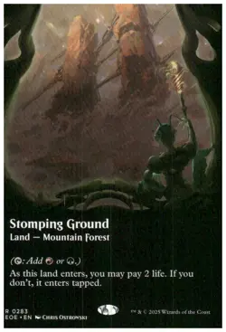 Edge of Eternities #283 Stomping Ground (Borderless) - Image 1