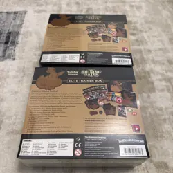 Pokemon TCG Shining Fates Eevee Elite Trainer Box ETB Factory Sealed x2 - Image 3