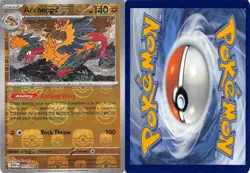 Archeops 051/086 Rare White Flare Pokemon Masterball Reverse Holo NM - Image 3