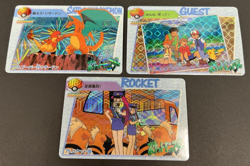 Lot of 3 Carddass Satoshi's Pokemon Prism Vending Machine Vintage Replicas *Read - Image 2