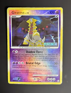 Pokemon Giratina Holo 4/146 Platinum Set Rare Lv.52 2008 Nintendo | Damaged - Image 1