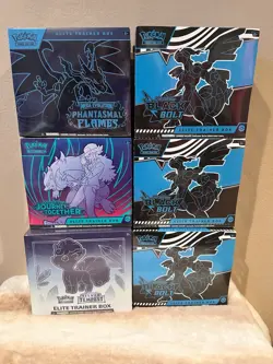 Pokemon TCG EBT BUNDLE, Black bolt, Silver tempest, PHANTASMAL, Journey New - Image 1