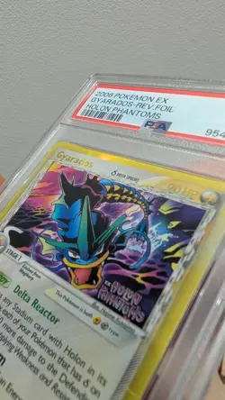 Pokemon Gyarados 2006 EX Holon Phantoms Reverse Holo Stamped #8 PSA 3🔥 - Image 2