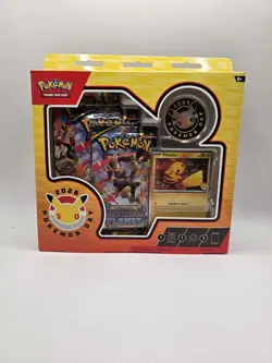 Pokemon Day 2026 Collection- Sealed- Pikachu Promo + Coin - Image 1