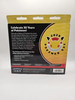 Pokemon Day 2026 Collection- Sealed- Pikachu Promo + Coin - Image 3