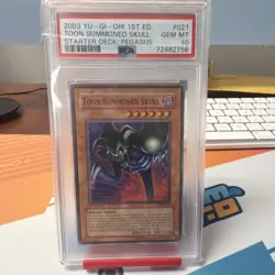 Yu-Gi-Oh! Toon Summoned Skull SDP-021 Starter Deck Pegasus 1st Edition - Image 1