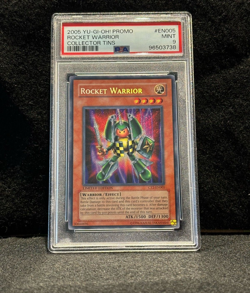 PSA 9 Rocket Warrior - CT02-EN005 - Yu-Gi-Oh! - Collector's Tin Promo - Image 1
