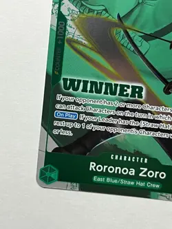 Roronoa Zoro (Winner Pack 2025 Vol. 3) EB02-019 One Piece Promotion Foil MINT - Image 5